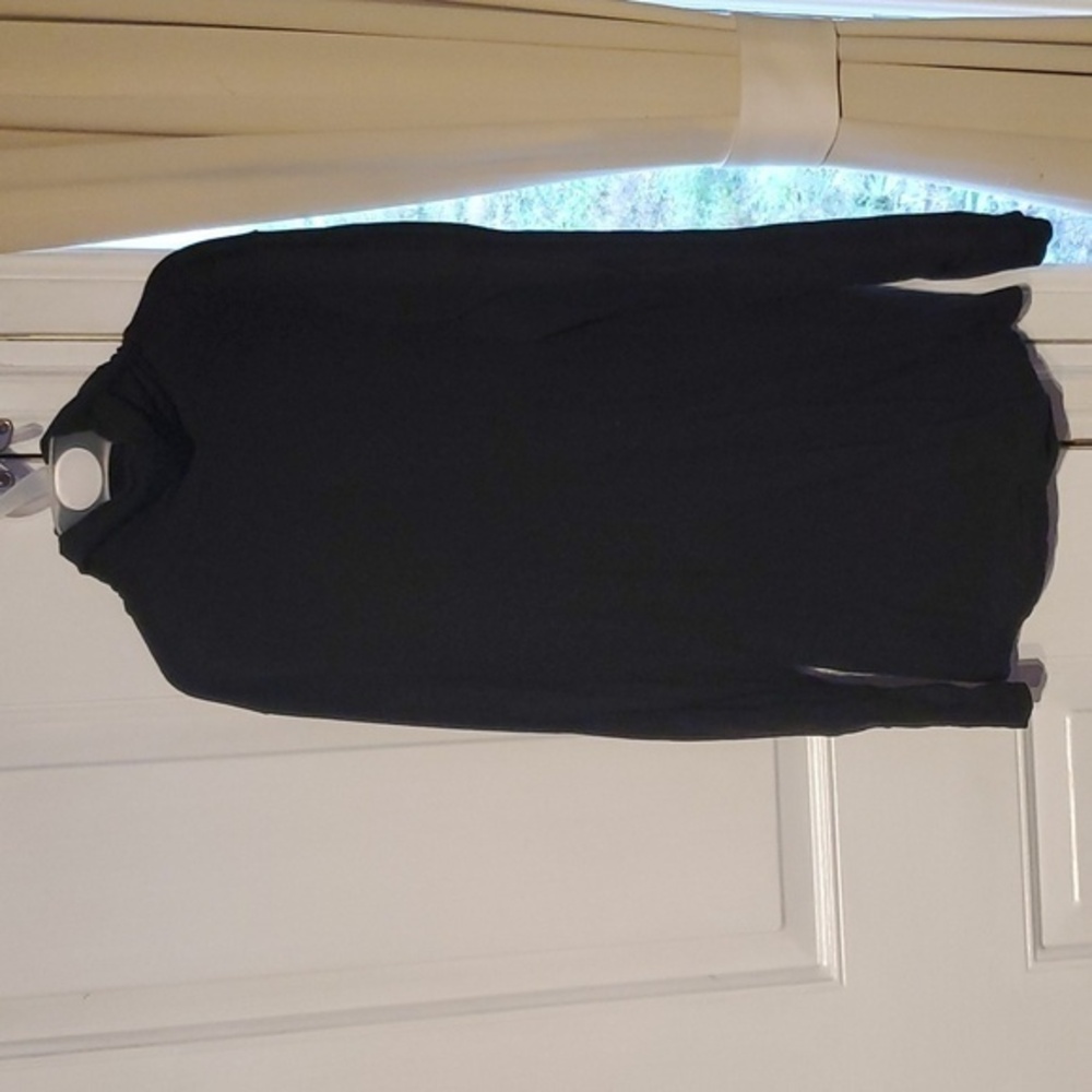 Ambiance Black Long Sleeve Turtle neck Girls Size M